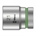 DOUILLE WERA 8790 HMC ZYKLOP 1-2 DIAM 21 mm (VENDU A L'UNITE) -MARQUE ALLEMANDE POUR LES ATELIERS-