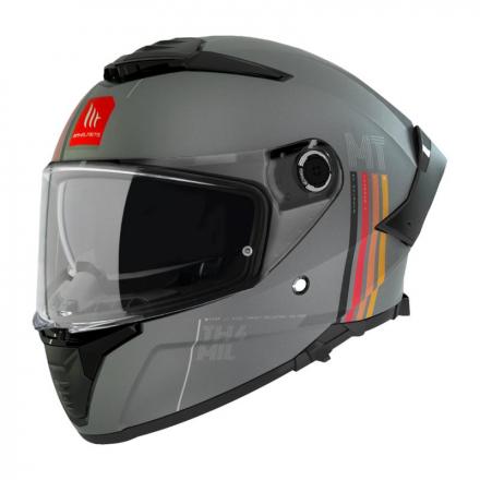 202387 CASQUE INTEGRAL MT THUNDER 4 SV MIL C2 GRIS MAT XXL (2XL) (DOUBLE ECRANS - PINLOCK READY) (ECE 22.06) p2r catégorie | 