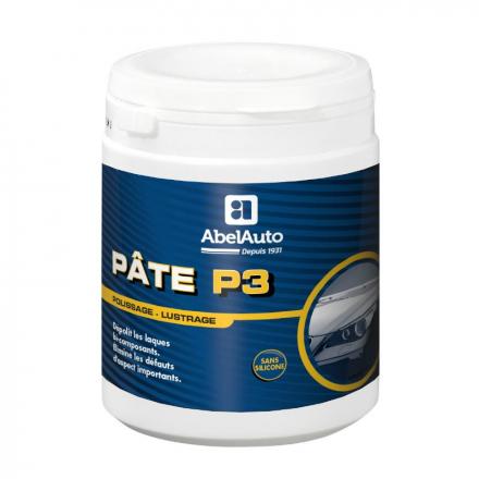 204166 PATE DE POLISSAGE P3 CARROSSERIE ABEL AUTO 1Kg ABRASIVITE 80, BRILLANCE 30 (MARQUE FRANCAISE) -GAMME PROFESSIONNELLE- p2