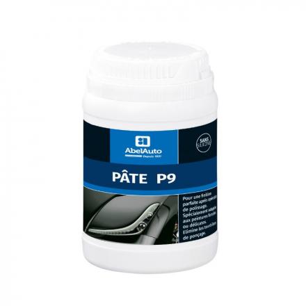 204168 PATE DE POLISSAGE P9 CARROSSERIE ABEL AUTO 300gr ABRASIVITE 40, BRILLANCE 60 (MARQUE FRANCAISE) -GAMME PROFESSIONNELLE- 