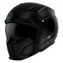 CASQUE TRIAL MT STREETFIGHTER SV UNI NOIR MAT XXL (2XL) SIMPLE ECRAN DARK TRANSFORMABLE AVEC MENTONNIERE AMOVIBLE (LIVRE AVEC U