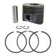 122369 PISTON (A) ORIGINE PIAGGIO TRIPORTEUR APE CLASSIC 2014+2017 -E43520571- p2r catégorie | Fp-moto.com garage moto albi a