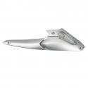 CARENAGE LATERAL DROIT ORIGINE PIAGGIO APRILIA 125-300 SR-MAX 2011+2014 GRIS -97549600EU-