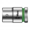 DOUILLE WERA 8790 HMA ZYKLOP 1-4 DIAM 9 mm (VENDU A L'UNITE) -MARQUE ALLEMANDE POUR LES ATELIERS-