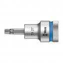 DOUILLE TORX WERA 8767 HF ZYKLOP 1-2 DIAM 27 mm LONGUEUR 60 mm (VENDU A L'UNITE) -MARQUE ALLEMANDE POUR LES ATELIERS-