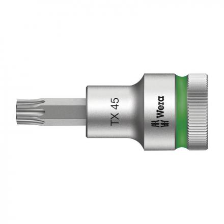 202346 DOUILLE TORX WERA 8767 HF ZYKLOP 1-2 DIAM 45 mm LONGUEUR 60 mm (VENDU A L'UNITE) -MARQUE ALLEMANDE POUR LES ATELIERS- p2