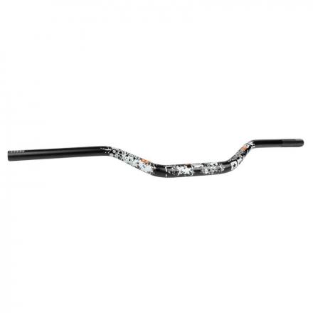 202208 GUIDON 50 A BOITE STAGE 6 CROSS ALU FATBAR DESIGN DIAM 28,6mm NOIR p2r catégorie | Fp-moto.com garage moto albi atelie