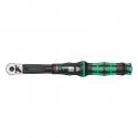 CLE DYNAMOMETRIQUE WERA CLICK TORQUE C1 CARRE 1-2 SERRAGE DE 10 A 50 Nm NOIR-VERT (VENDU A L'UNITE) -MARQUE ALLEMANDE POUR LES 