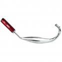 POT 50 A BOITE TECNIGAS XS 2 CHROME POUR YAMAHA 50 DT-MBK 50 X-LIMIT (PASSAGE BAS) (SILENCIEUX ROUGE)