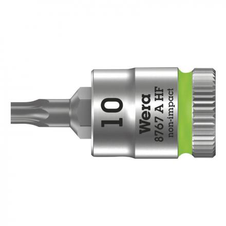 204418 DOUILLE TORX WERA 8767 A ZYKLOP 1-4 DIAM 10 mm LONGUEUR 28 mm (VENDU A L'UNITE) -MARQUE ALLEMANDE POUR LES ATELIERS- p2r