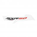 AUTOCOLLANT-STICKER-DECOR AILE ARRIERE GAUCHE ORIGINE PIAGGIO 50 SXR APRILIA 2021> VERSION STANDARD -2H004609-