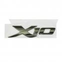 "AUTOCOLLANT-STICKER-DECOR ""X10"" ORIGINE PIAGGIO 125-350-500 X10 -1B000275-"