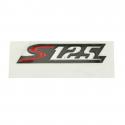 "AUTOCOLLANT-STICKER-DECOR ""S125"" ORIGINE PIAGGIO 125 VESPA-S -656231-"