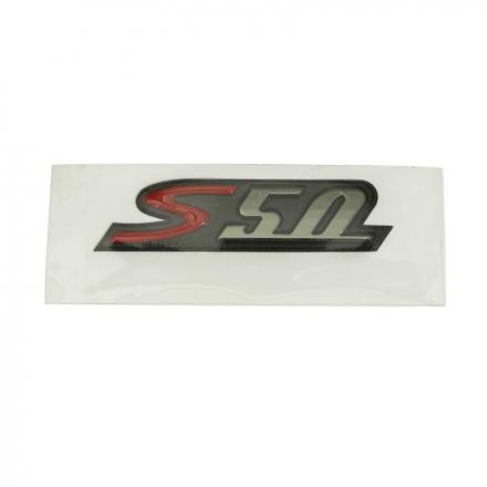 91059 "AUTOCOLLANT-STICKER-DECOR ""S50"" ORIGINE PIAGGIO 50 VESPA-S -673280-" Adhésif origine PIAGGIO | Fp-moto.com garage mo