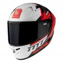 CASQUE INTEGRAL MT KRE+ FIM FIBRE CARBONE BRUSH A5 ROUGE BRILLANT XL