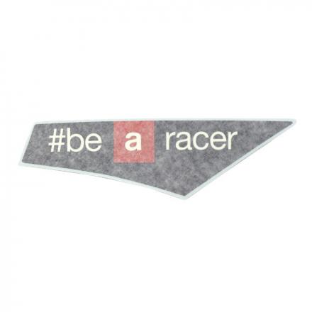 142536 AUTOCOLLANT-STICKER-DECOR CARENAGE GAUCHE (BE A RACER) ORIGINE PIAGGIO 50-125 RS APRILIA 2017> -2H001560- 2 Général PIAG