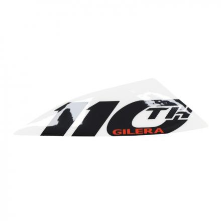 169084 "AUTOCOLLANT-STICKER-DECOR AILE ARRIERE ""110TH"" DROITE ORIGINE PIAGGIO GILERA 50 SMT DRIFTING 2019> -2H003170-" Adhésif