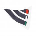 AUTOCOLLANT-STICKER-DECOR TABLIER AVANT GAUCHE ORIGINE PIAGGIO 50 SXR APRILIA 2021> -2H004141-