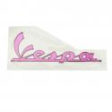 "AUTOCOLLANT-STICKER-DECOR ""VESPA"" ROSE FASHION ORIGINE PIAGGIO 50-125 VESPA LX -657592-"