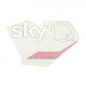 AUTOCOLLANT-STICKER-DECOR GAUCHE (SKY Q) ORIGINE PIAGGIO 50 SR H2O 2019> -2H003495-