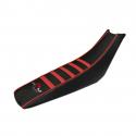 COUVRE-HOUSSE DE SELLE 50 A BOITE KRM PRO RIDE POUR BETA 50 RR 2005+2010 NOIR-ROUGE