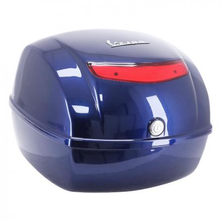 106377 TOP-CASE 32L ORIGINE PIAGGIO 50-125 VESPA LX 2005+, VESPA PX 2001+ BLEU NUIT 222-A -67394900DE- p2r catégorie PIAGGIO 