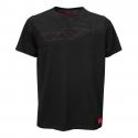 T-SHIRT MOTO GUZZI HOMME NOIR ORIGINE PIAGGIO TAILLE XXXL -607099M06BL-