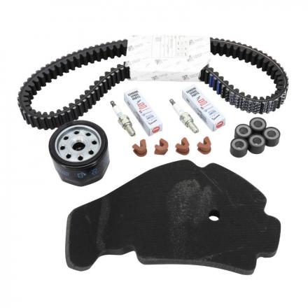 174684 KIT ENTRETIEN MAXISCOOTER ORIGINE PIAGGIO 500 MP3 03-2019+2020 (SANS PLAQUETTES DE FREIN) -1R000504- p2r catégorie PIAGG