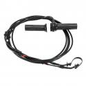 CABLE-COMMANDE-TRANSMISSION DE GAZ+MANCHON-POIGNEE ORIGINE PIAGGIO 50 LIBERTY IGET 2021+ VERSION SPORT -CM087739-