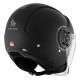 203118 CASQUE JET MT VIALE SV DOUBLE ECRANS UNI NOIR MAT XXS (ECE 22.06) Casques MT HELMETS | Fp-moto.com garage moto albi