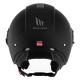 203118 CASQUE JET MT VIALE SV DOUBLE ECRANS UNI NOIR MAT XXS (ECE 22.06) Casques MT HELMETS | Fp-moto.com garage moto albi