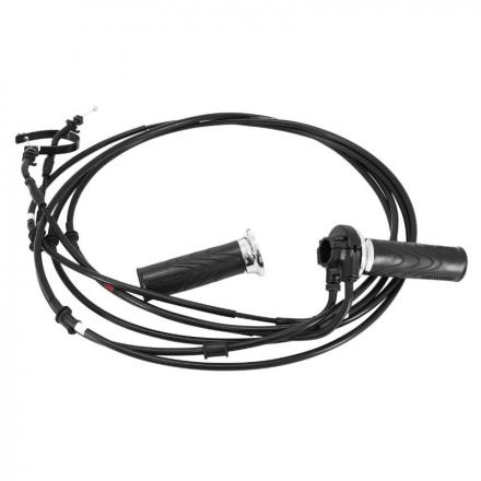 205223 CABLE-COMMANDE-TRANSMISSION DE GAZ+MANCHON-POIGNEE ORIGINE PIAGGIO 50 LIBERTY IGET 2021+ VERSION BASE -CM087735- p2r caté