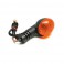 CLIGNOTANT 50 A BOITE ADAPTABLE PEUGEOT 50 XR6, XPS 2003-2007 ORANGE-NOIR AV DROIT OU AR GAUCHE ORANGE (756896) (HOMOLOGUE CE) 