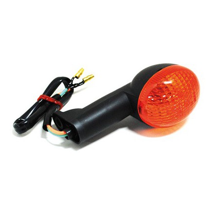  Clignotant Scoot adapt. Peugeot 50 Ludix Orange-Noir Av Droit ou Ar Gauche -Homologue Ce- (747567) -Vicma -Selection P2R- 