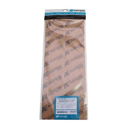 Joint Feuille Artein Papier Huile 195X475Mm (Resiste Jusqu'A 120°C) (4 Feuilles : 1X0,15 + 1X0,25 + 2X0,50Mm)