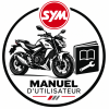Moto SYM avec manuel d'utilisateur et outils – FP Moto Albi